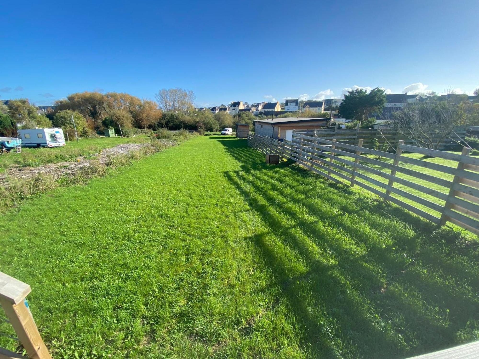 Le Tipi Bleu Tiny House Neuve Avec Terrasse Et Jardin Villa Camaret-sur-Mer Exterior foto