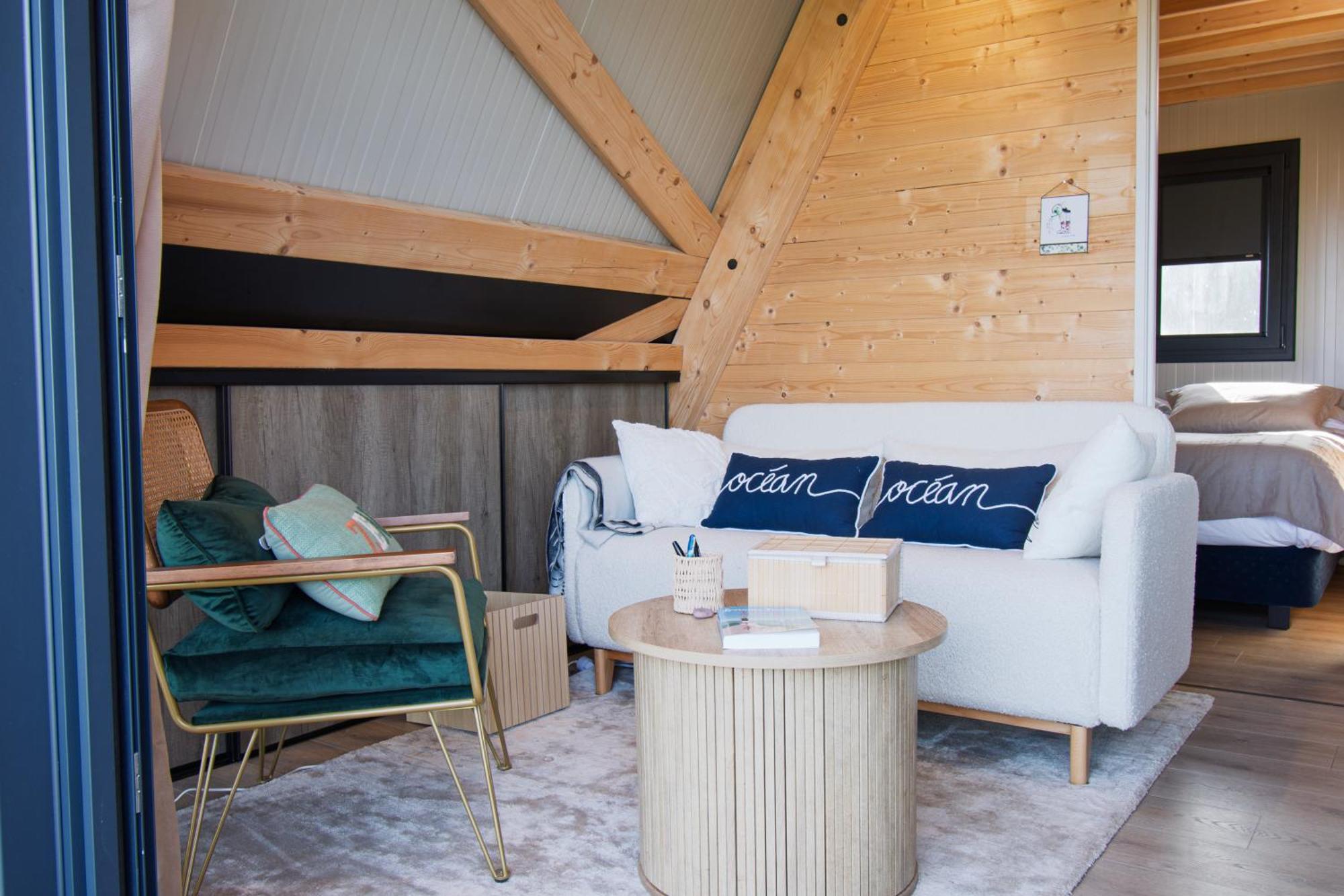 Le Tipi Bleu Tiny House Neuve Avec Terrasse Et Jardin Villa Camaret-sur-Mer Exterior foto